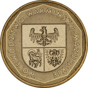 2 zł Warmińsko-mazurskie