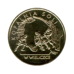 2 zł Kopalnia soli w Wieliczce