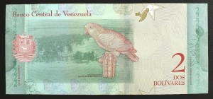 2 Bolivares - Wenezuela 2018  r.