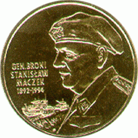 2 zł Generał Brygady Stanisław Maczek (1892-1994)