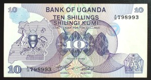 10 Szylingów - Uganda