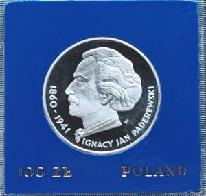100 zł Ignacy Jan Paderewski
