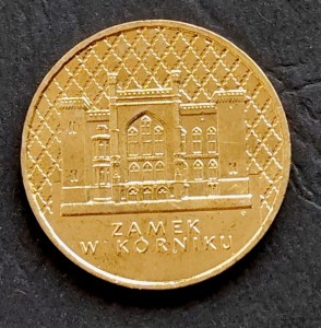 2 zł Zamek w Kórniku 