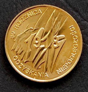2 zł 80. Rocznica Odzyskania Niepodległości