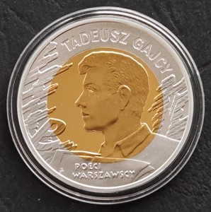 10 zł Tadeusz Gajcy