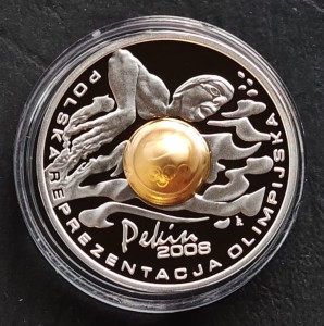 10 zł Igrzyska XXIX Olimpiady – Pekin 2008 - kula