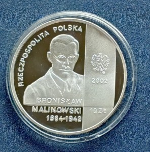 10 zł Bronisław Malinowski (1884-1942)