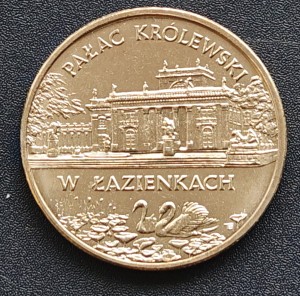 2 zł Pałac Królewski w Łazienkach