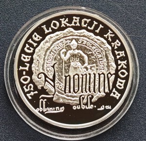 10 zł 750-lecie lokacji Krakowa