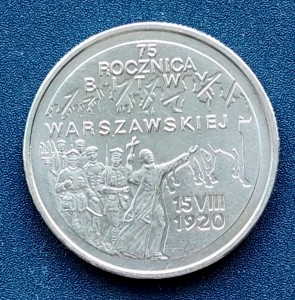 2 zł 75. rocznica Bitwy Warszawskiej