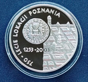 10 zł 750-lecie lokacji Poznania