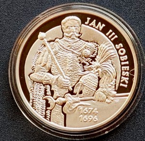 10 zł Jan III Sobieski (1674-1696) - półpostać