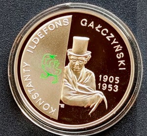 10 zł Konstanty Ildefons Gałczyński (1905-1953) – 100. rocznica urodzin