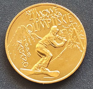 2 zł XVIII. Zimowe Igrzyska Olimpijskie w Nagano 