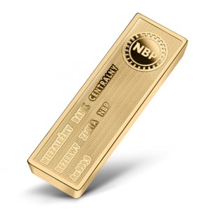 Moneta 500 zł Niezależny bank centralny – Rezerwy złota NBP