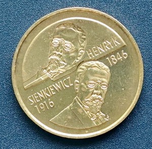 2 zł Henryk Sienkiewicz (1846-1916)