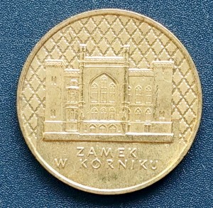 2 zł Zamek w Kórniku 