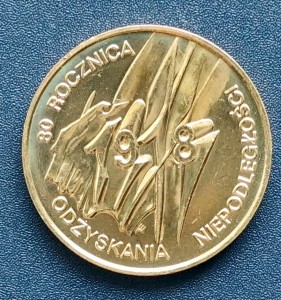 2 zł 80. Rocznica Odzyskania Niepodległości