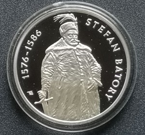 10 zł Stefan Batory (1576 - 1586) - półpostać