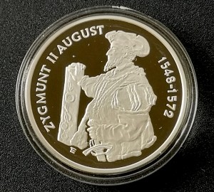 10 zł Zygmunt II August (1548 - 1572) - półpostać