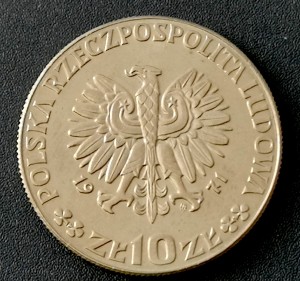 10 zł FAO - PRÓBA 1971 r.