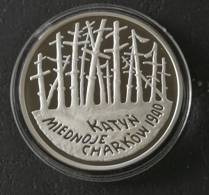 20 zł Katyń, Miednoje, Charków - 1940