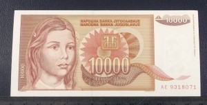 10.000 dinarów JUGOSŁAWIA
