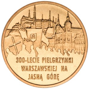 2 zł 300-lecie Pielgrzymki Warszawskiej na Jasną Górę 