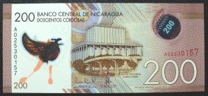 200Cordobas - Nikaragua 2015 r.