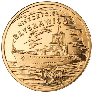 2 zł Niszczyciel „Błyskawica”