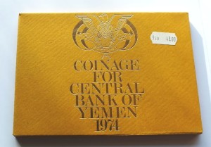 Zestaw Yemen 1974 mennicze