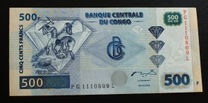 500 Francs - Kongo