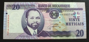 20 Meticais - Mozambik