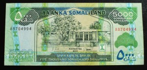 5000 Szylingów - Somaliland