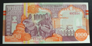 1000 Szylingów - Somalia