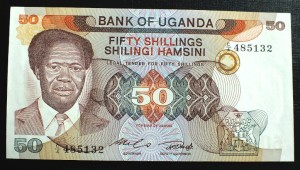 50 Szylingów - Uganda