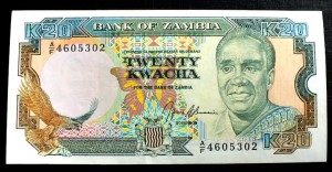 20 Kwacha - Zambia