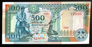 500 Szylingów - Somalia
