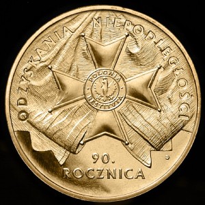 2 zł 90. rocznica odzyskania niepodległości