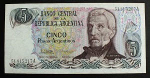 5 pesos ARGENTYNA