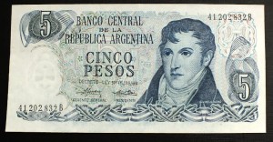 5 Pesos - Argentyna 