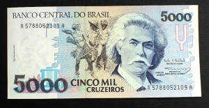 5000 Cruzeiros - BRAZYLIA