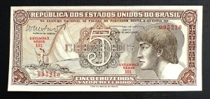5 Cruzeiros - Brazylia 