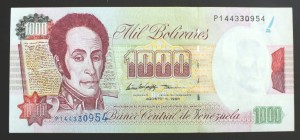 1000 Bolivares - Wenezuela 1998 r.