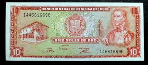 10 Soles de Oro - PERU