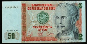 50 Intis - PERU