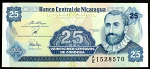 25 Centavos - Nikaragua 1991 r.