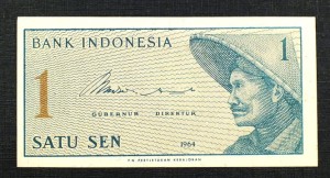 1 Sen - INDONEZJA 1964 r.