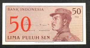 50 Sen - INDONEZJA 1964 r. 