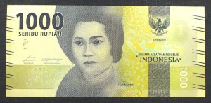 1000 Rupiah - INDONEZJA 2016 r.